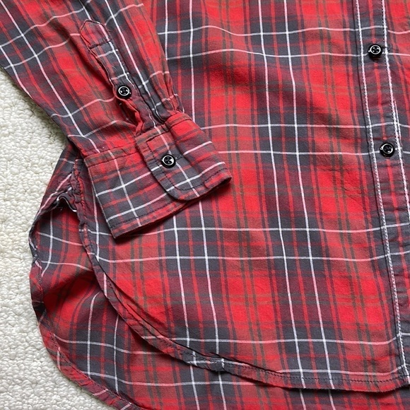 Denim & Supply Ralph Lauren Women’s Plaid RL Utility Shirt Buttondown Size Small - Picture 4 of 11